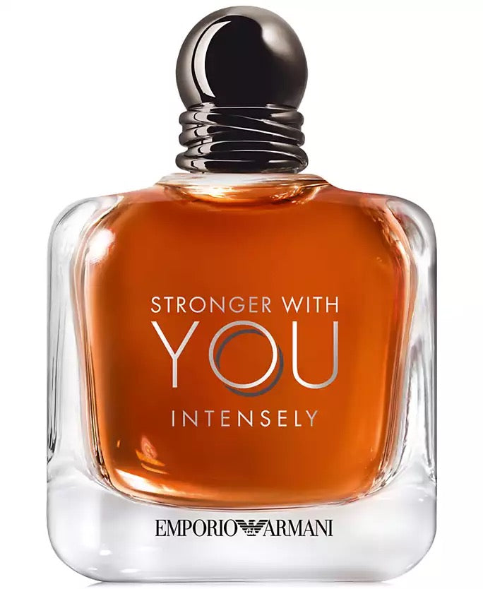 Emporio Armani Stronger With You Intensely 3.4oz Retail Bottle