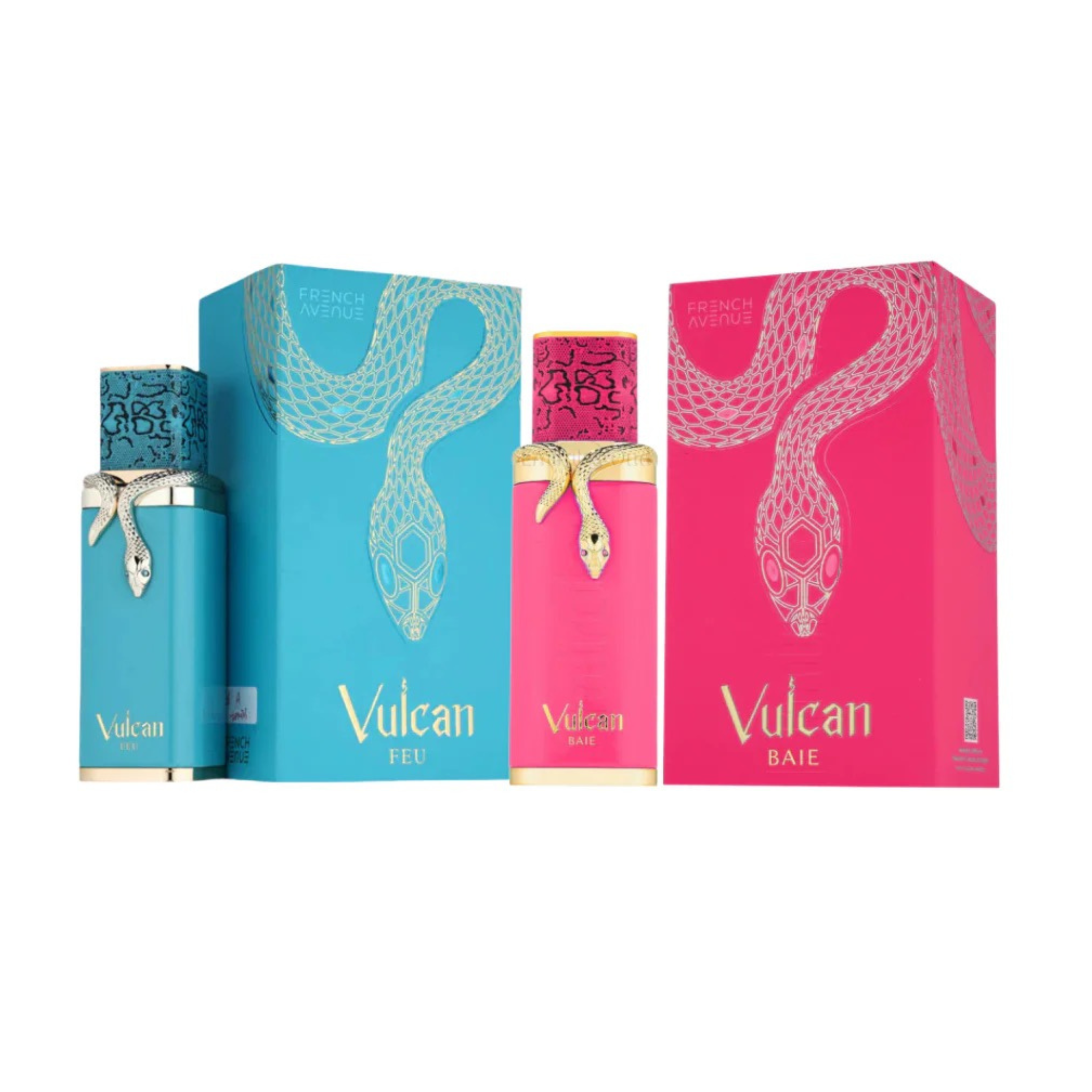 French Avenue Vulcan Feu & Baie 3.4oz Retail Bottle Set
