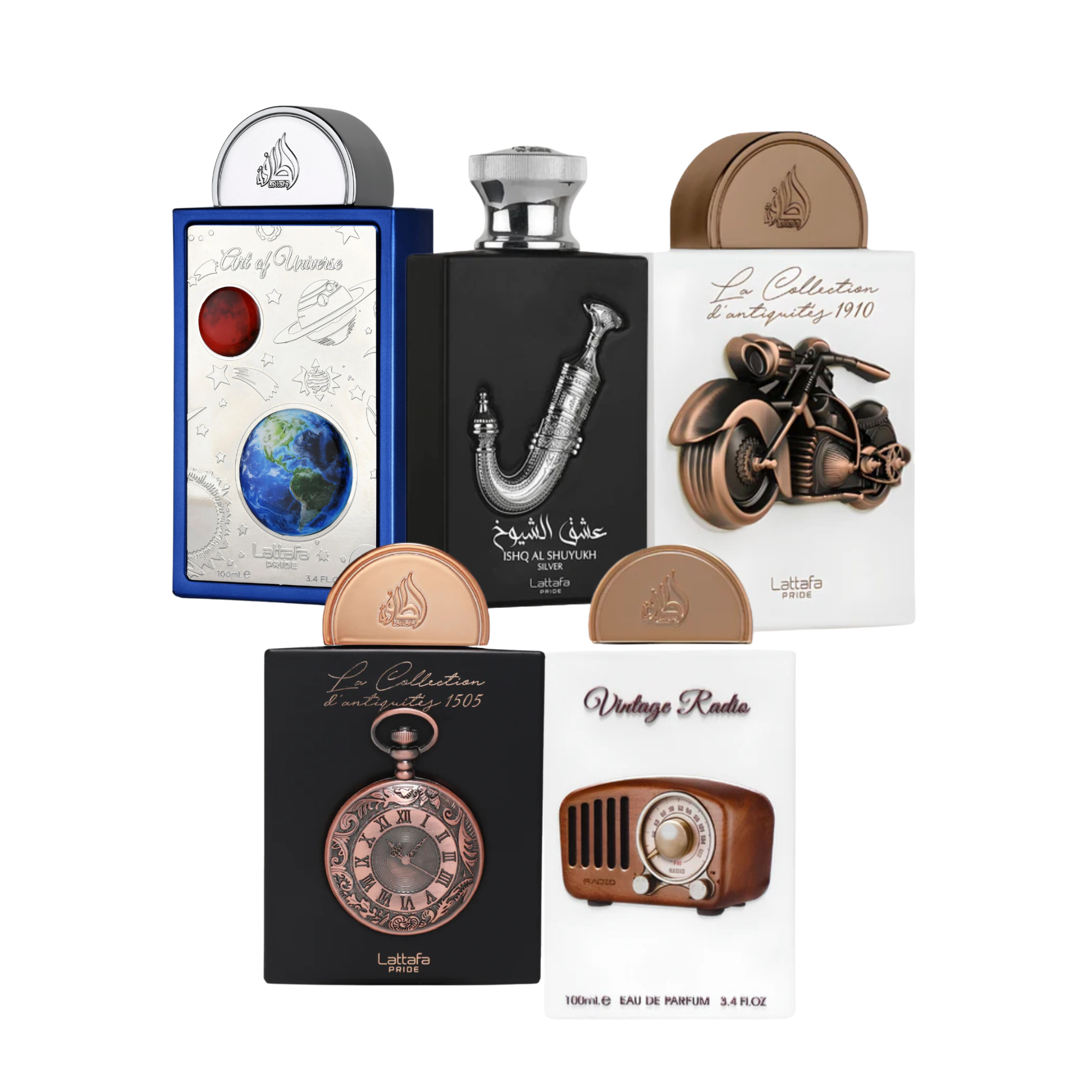 Lattafa Pride Sample Set