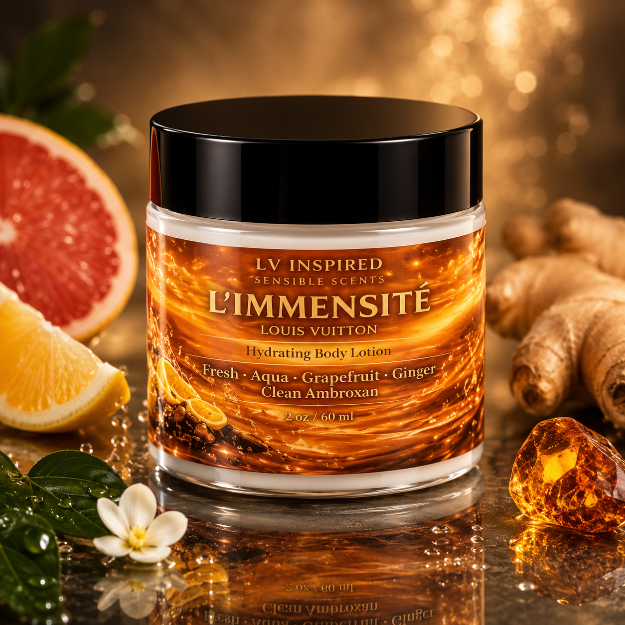 Sensible Scents Inspired L'Immensite 2oz Hydrating Lotion
