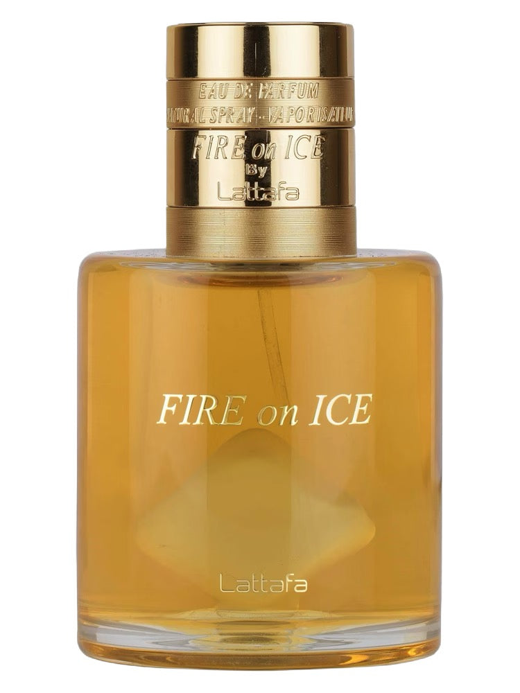 Lattafa Fire On Ice Sample