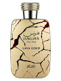 Rasasi Hawas Lava Gold Sample