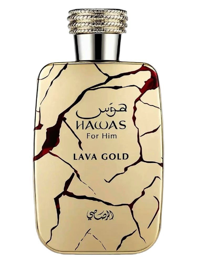 Rasasi Hawas Lava Gold Sample
